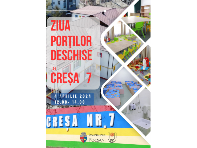Ziua Porților Deschise la Creșa nr. 7