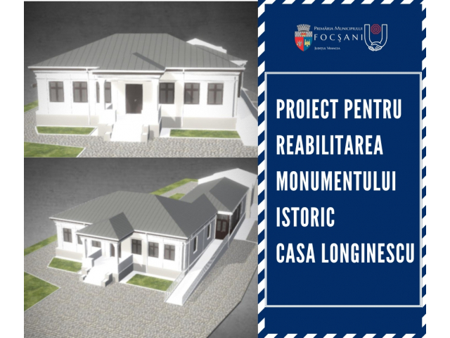 Au fost începute demersurile pentru reabilitarea monumentului istoric Casa Longinescu